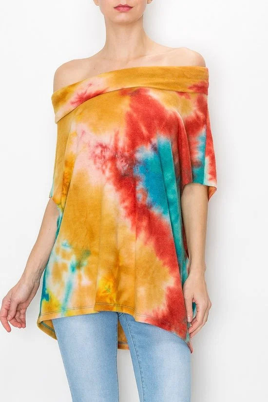 Sunset Marbleized Top!