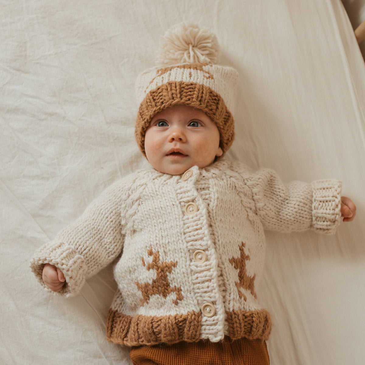 Oh Deer Beanie Hat Baby & Kids SALE