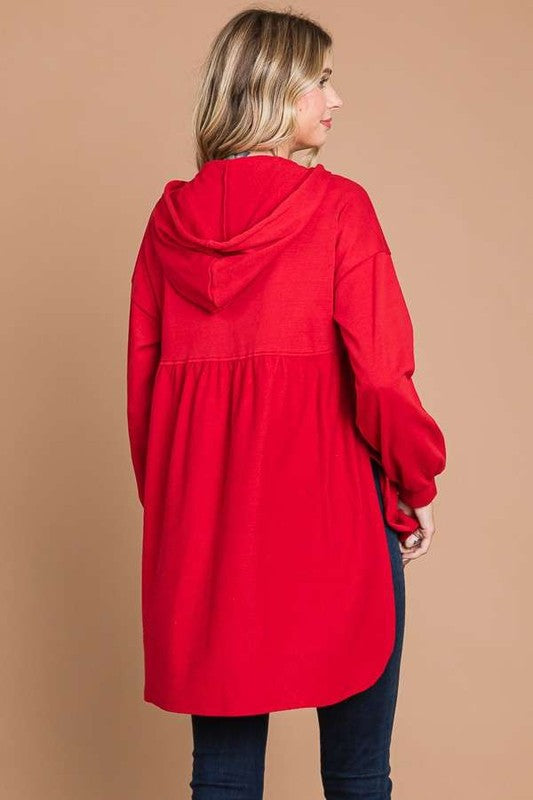 Red Apple Zip-up Sweatshirt