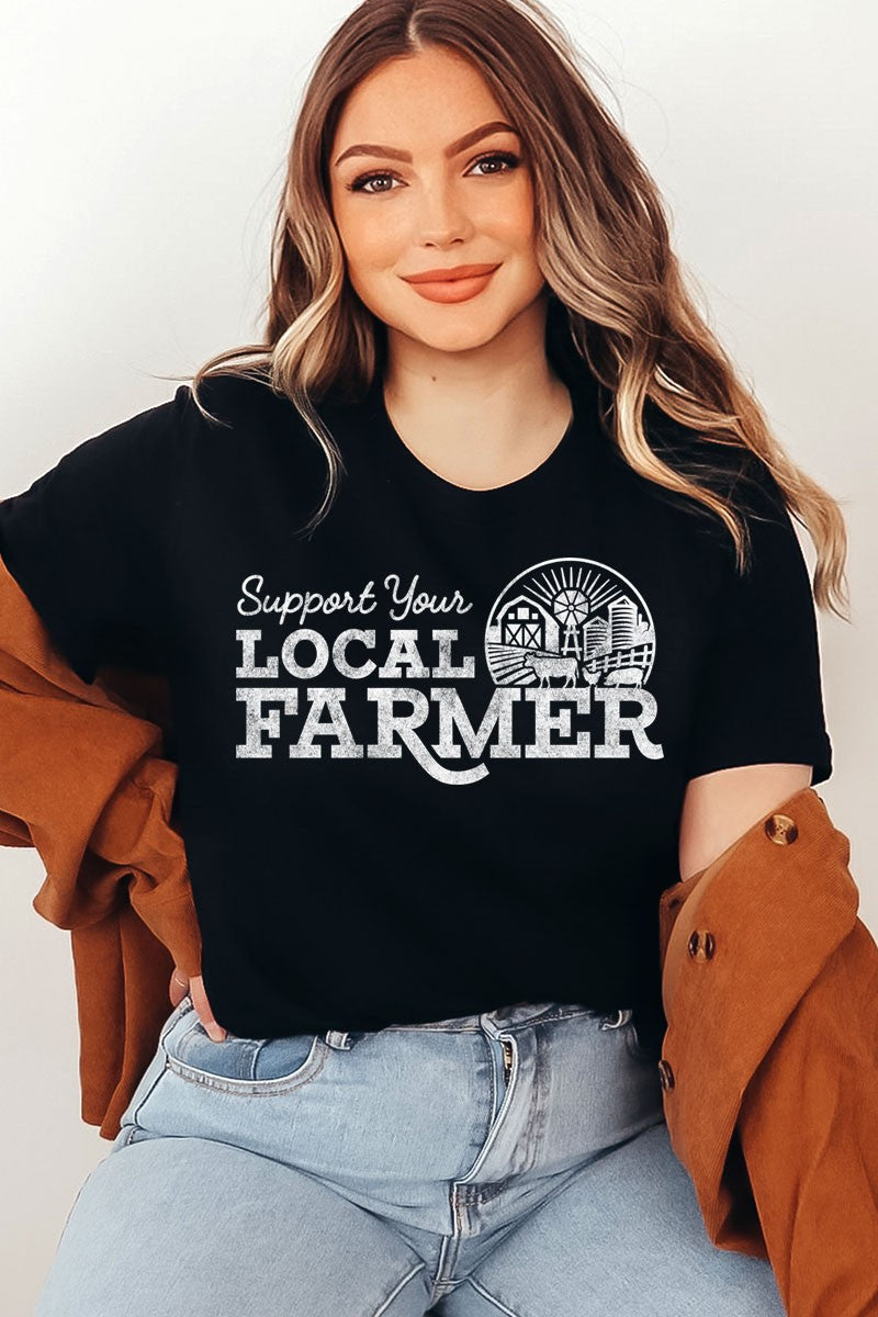 Support Your Local Farmer tee shirt
