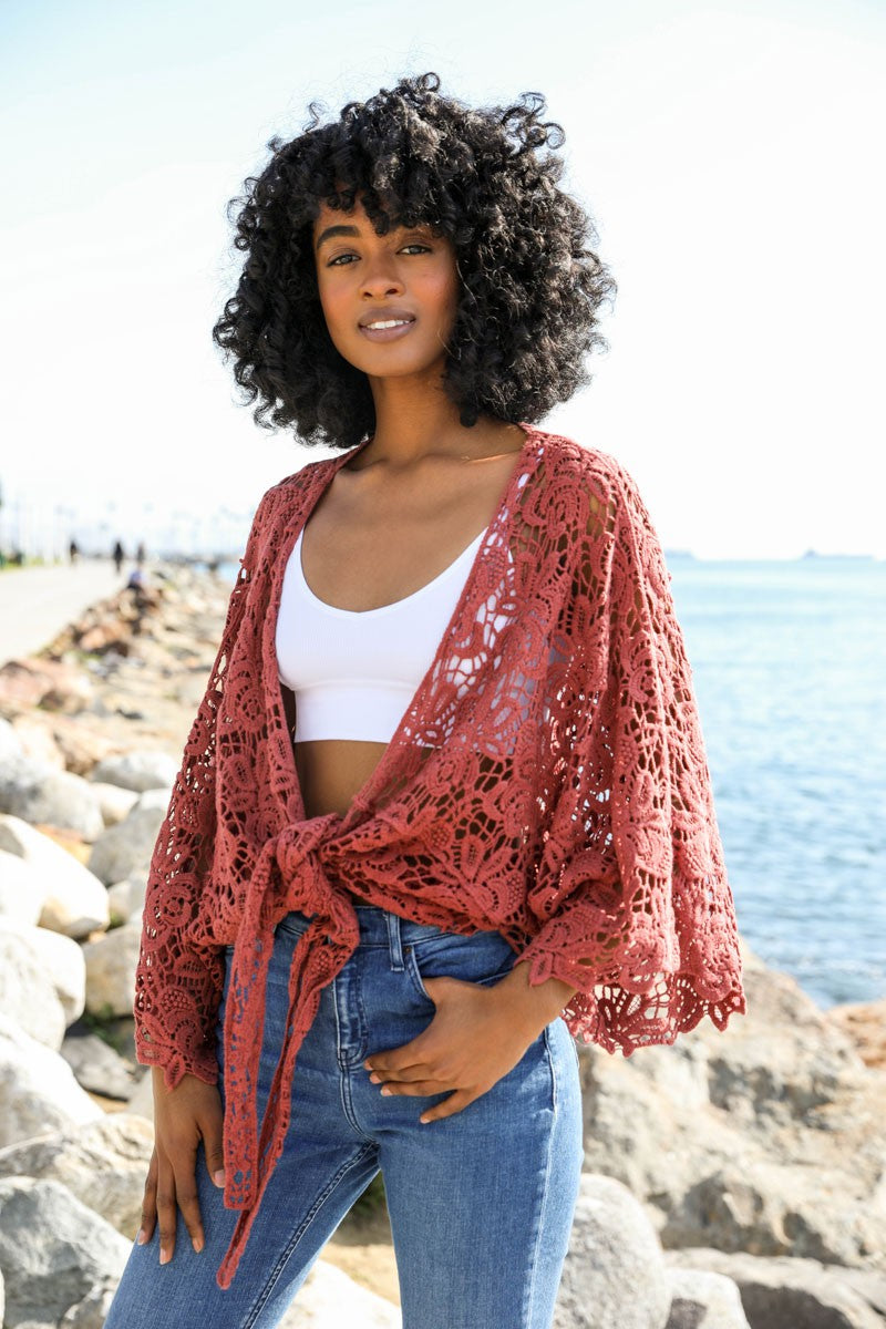 Boho Lace Kimono