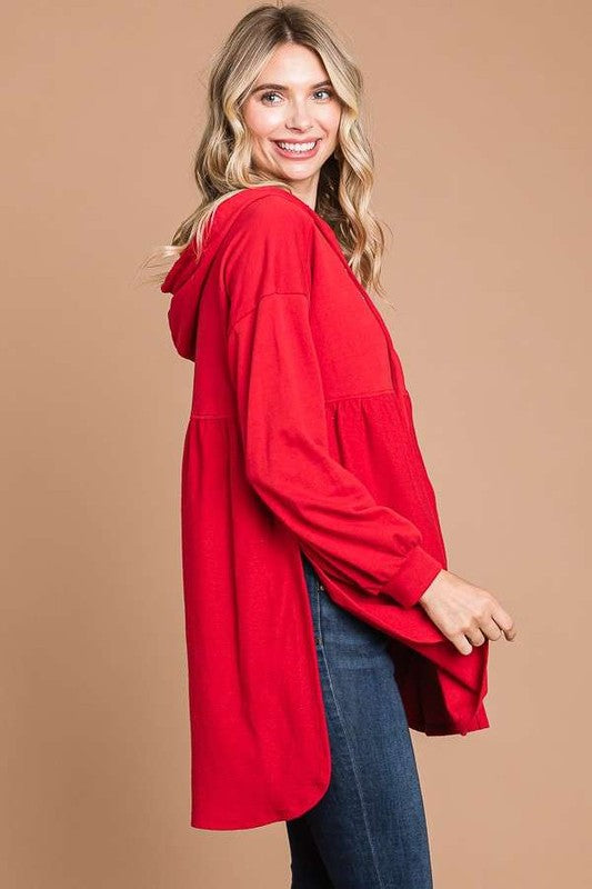 Red Apple Zip-up Sweatshirt