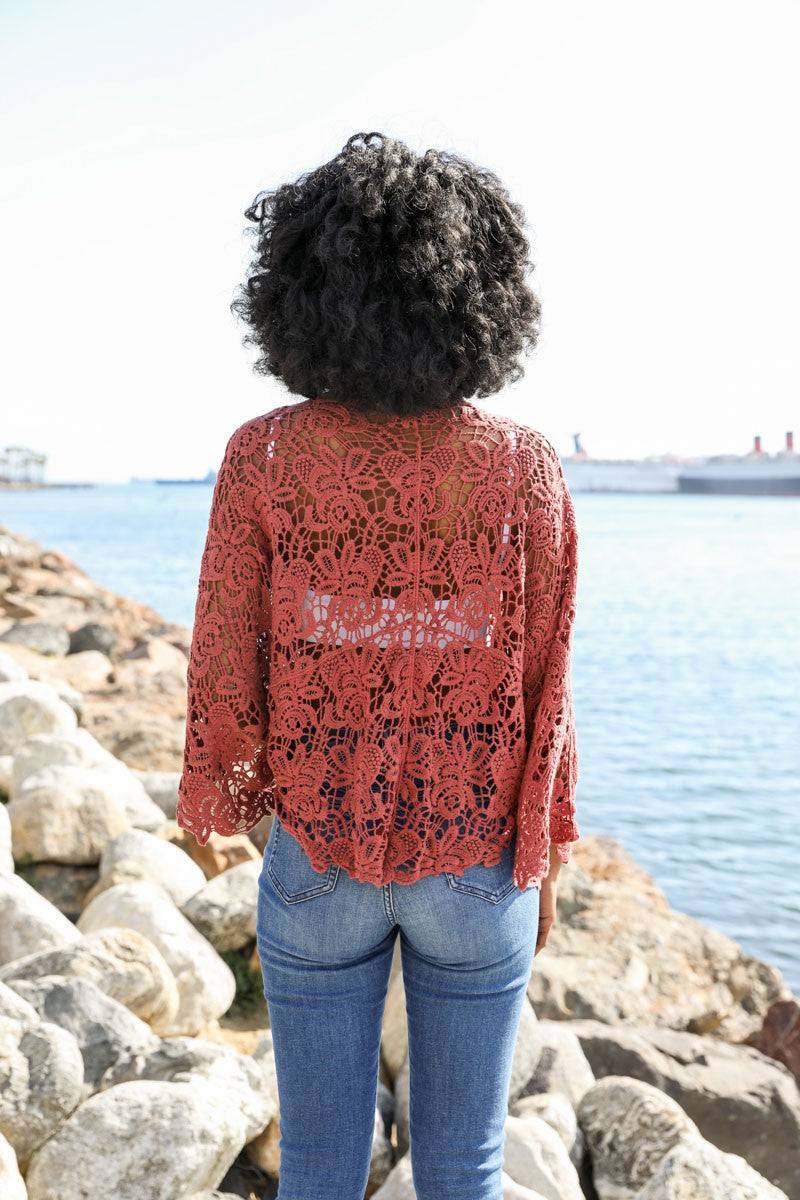 Boho Lace Kimono
