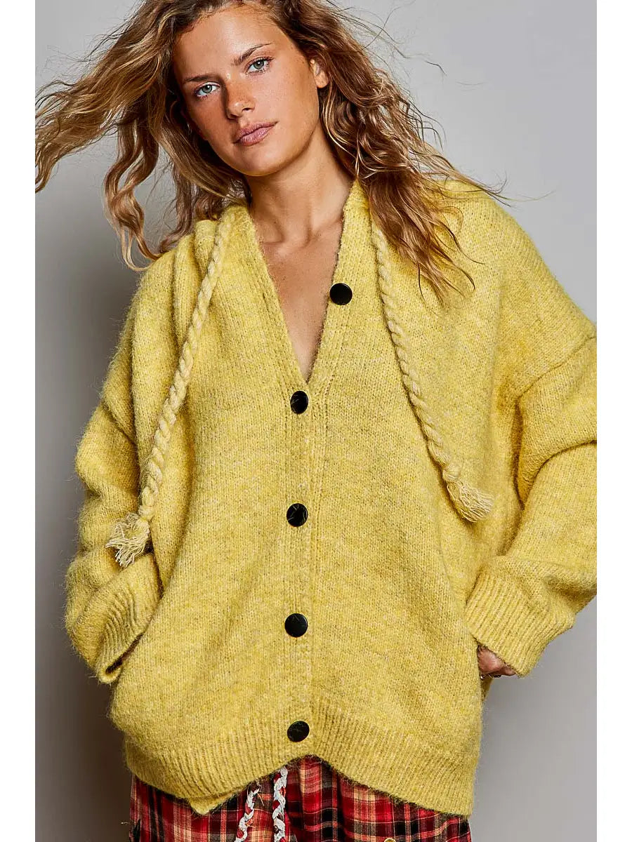 🌼 Ms. Marigold’s Magnificent cardigan! 🌼