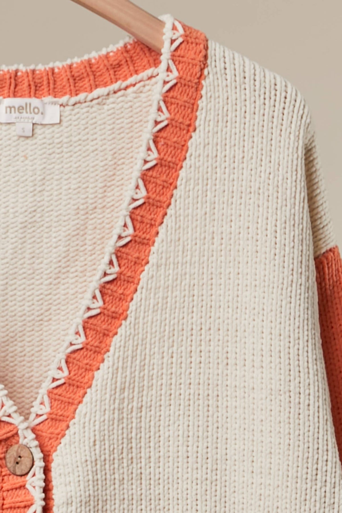 Embroidered Front Pocket Cardigan