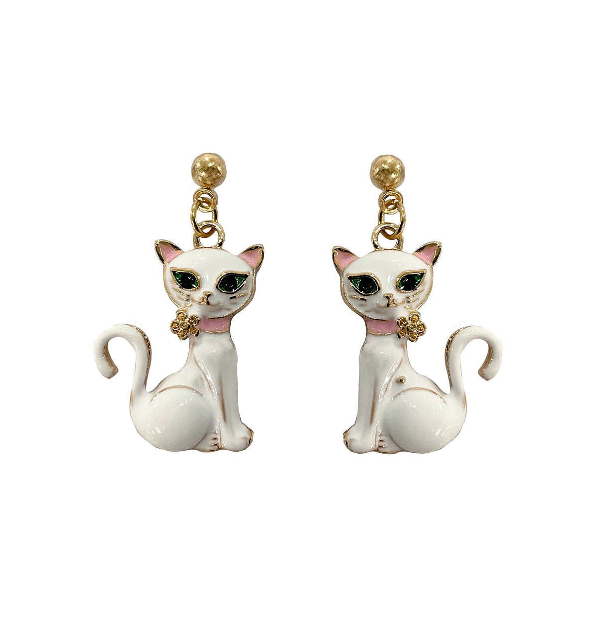 Cat Earrings #19-140716