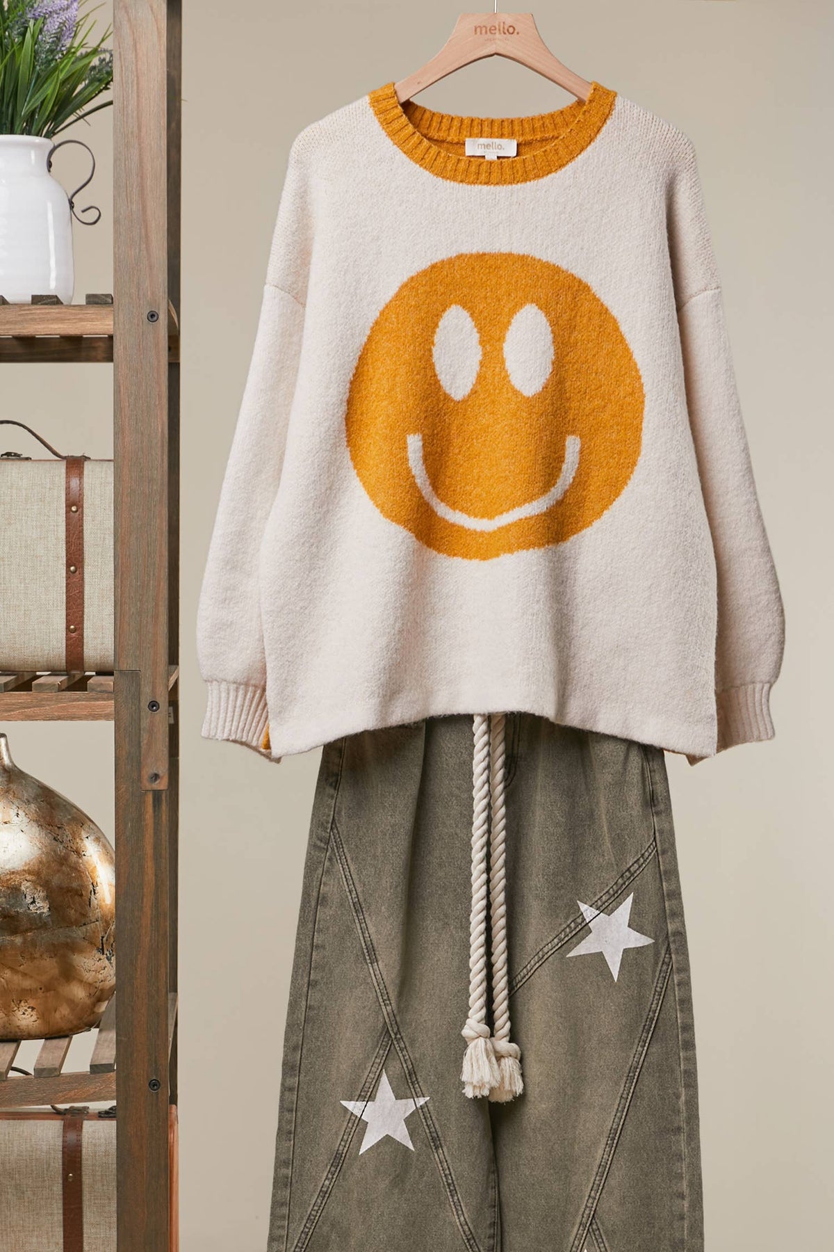 😊 Smile……it’s Contagious Sweater😊