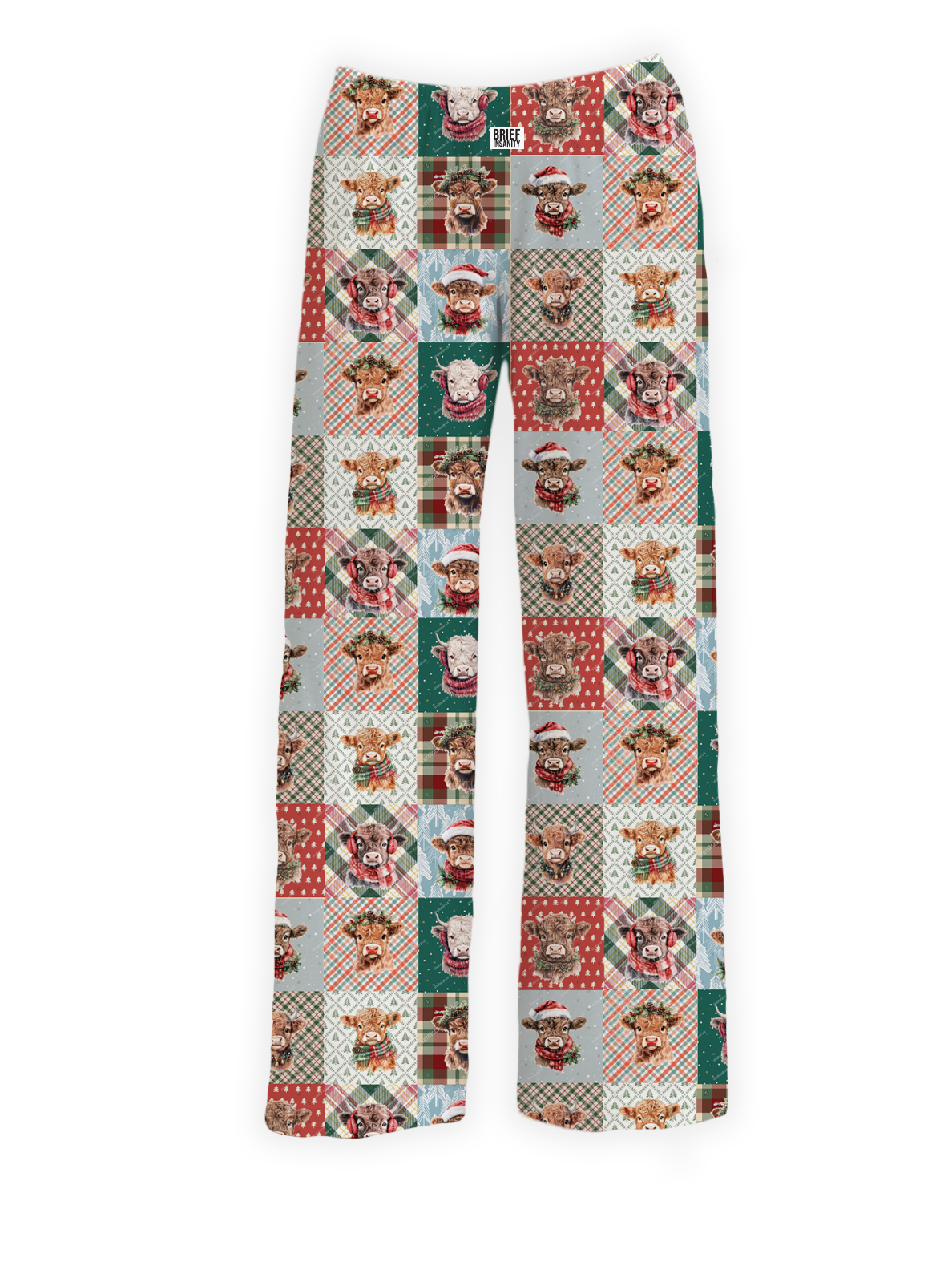 Christmas Highland Cows Lounge Pants