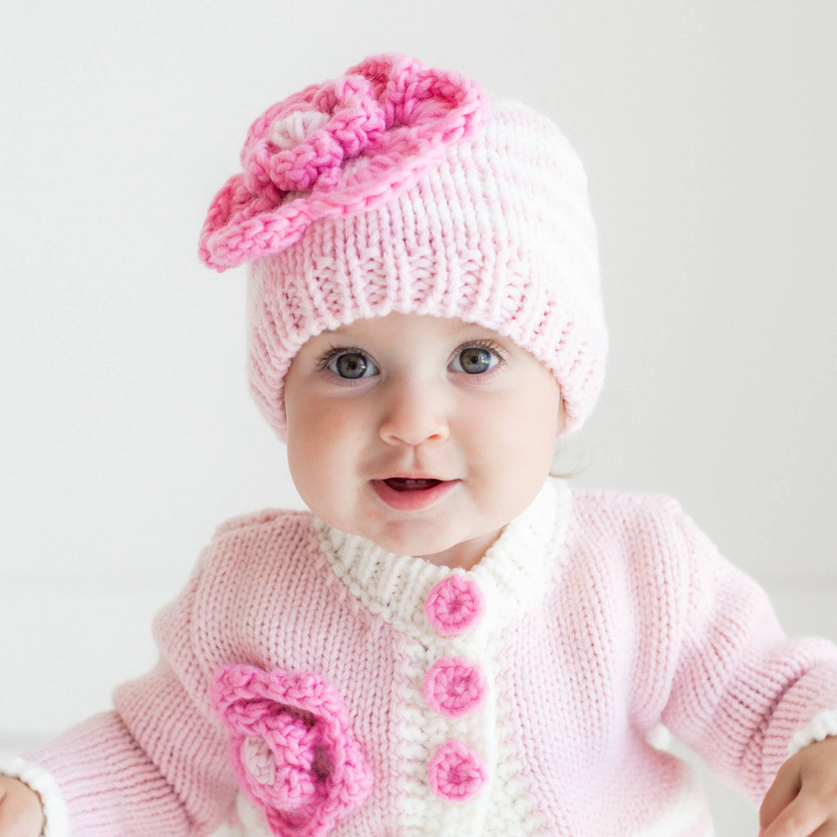 Parfait Pink Ziggy Beanie Hat Baby & Kids