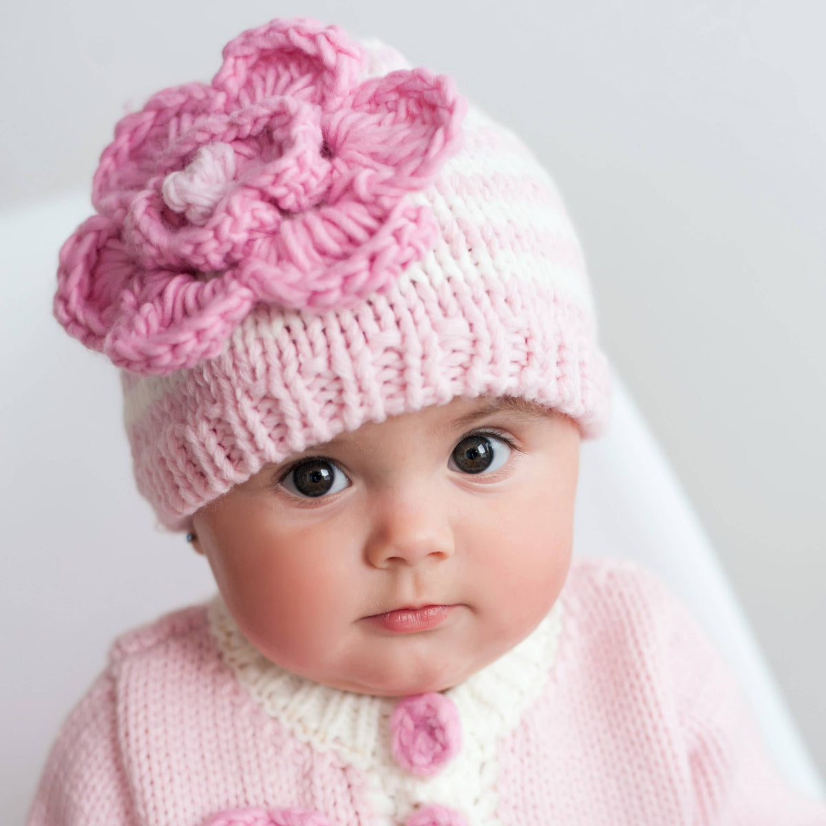 Parfait Pink Ziggy Beanie Hat Baby & Kids