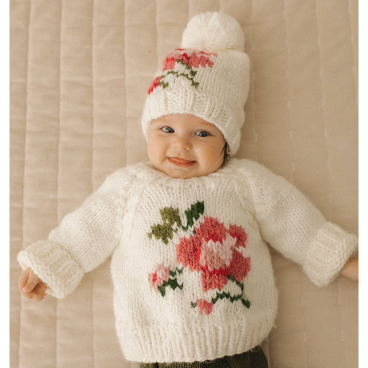 Rose Crew Neck Sweater for Baby & Toddler SALE