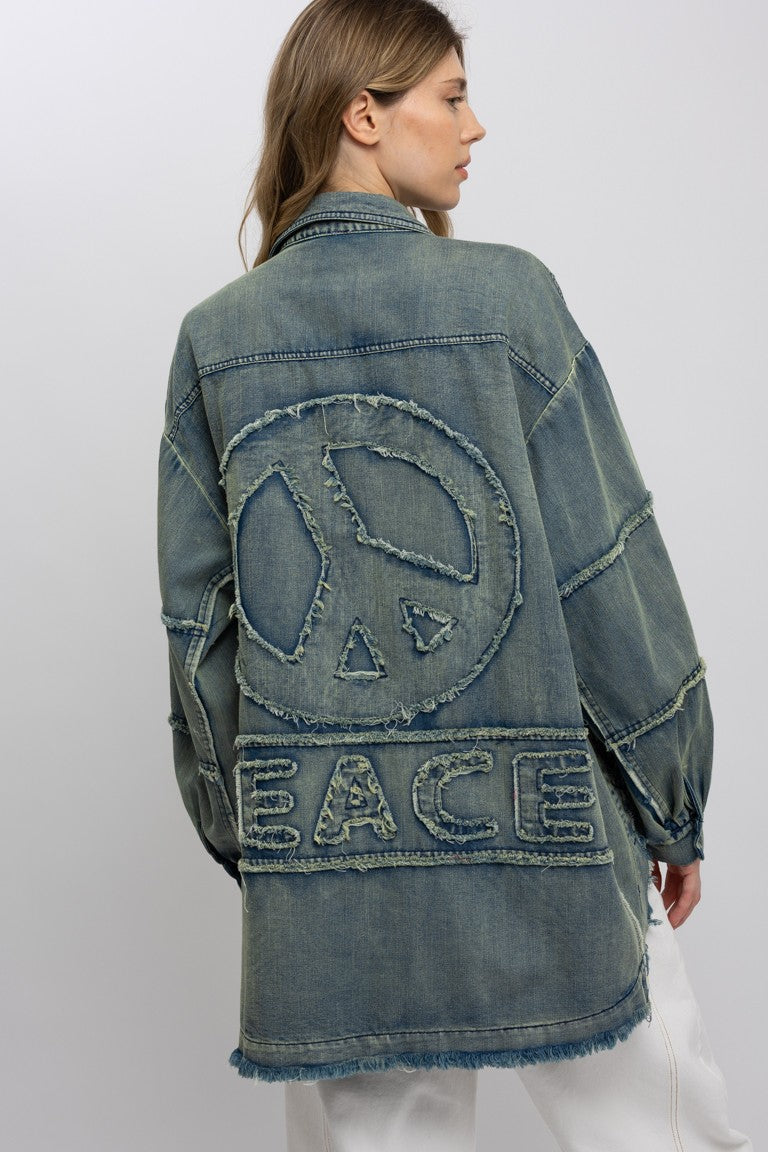 NorthWoods Peace Shacket