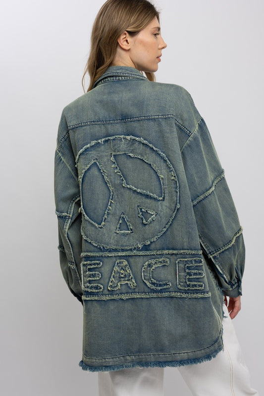 NorthWoods Peace Shacket