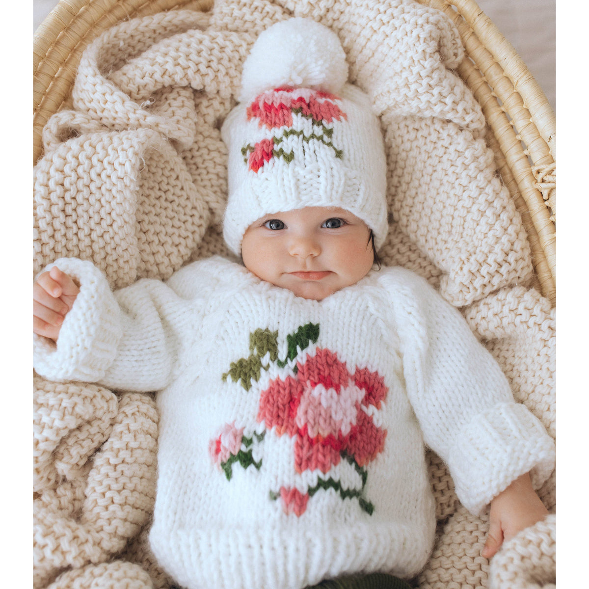 Rose Crew Neck Sweater for Baby & Toddler SALE