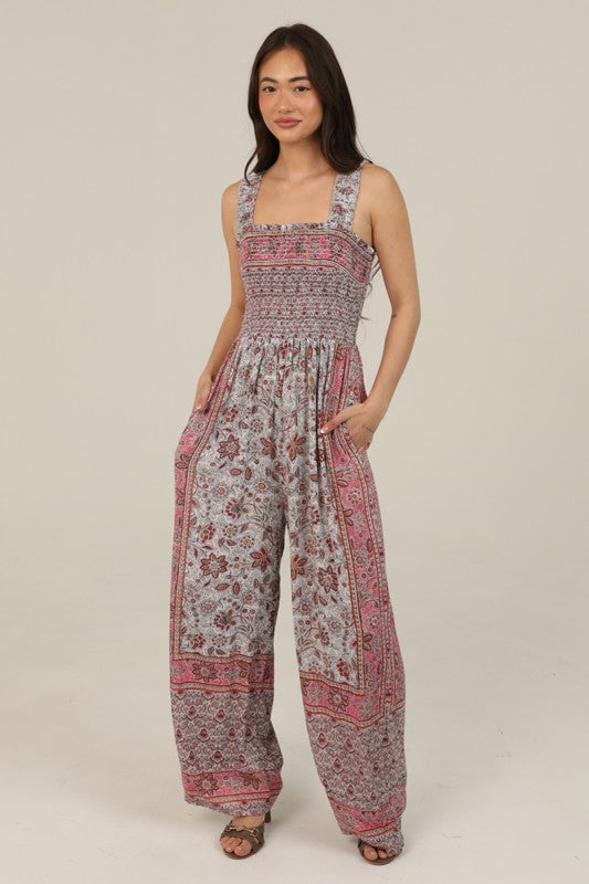 Blue Bayou Bohemian Jumpsuit!
