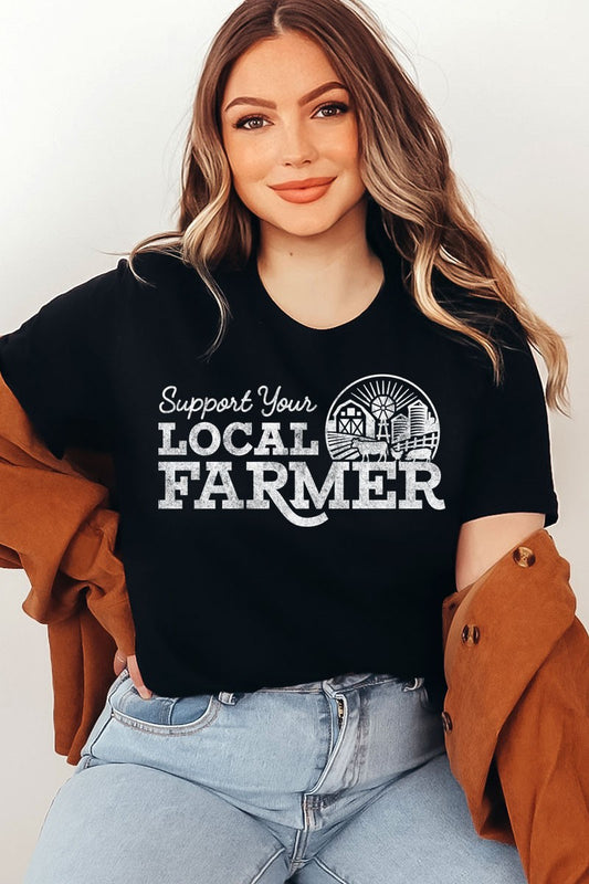 Support Your Local Farmer tee shirt