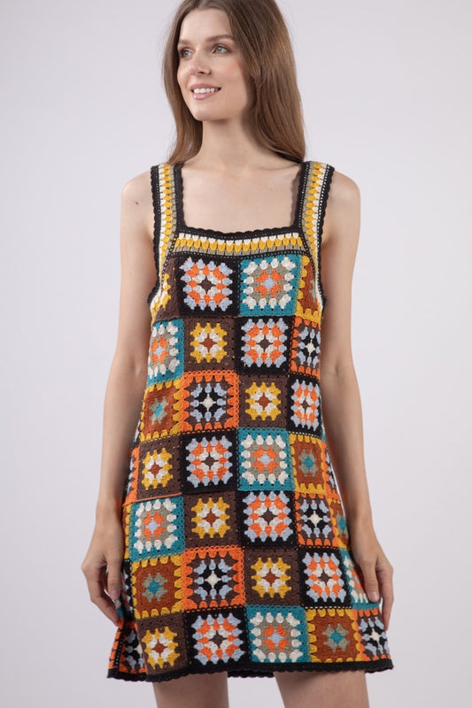 Bohemian Crocheted Dress