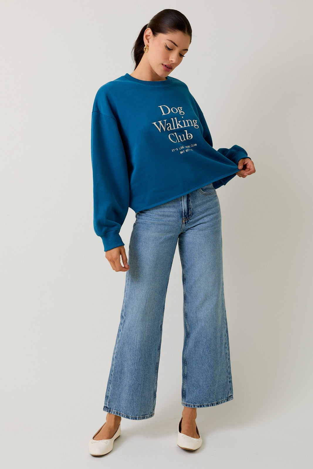 Dog Walking Club pullover!