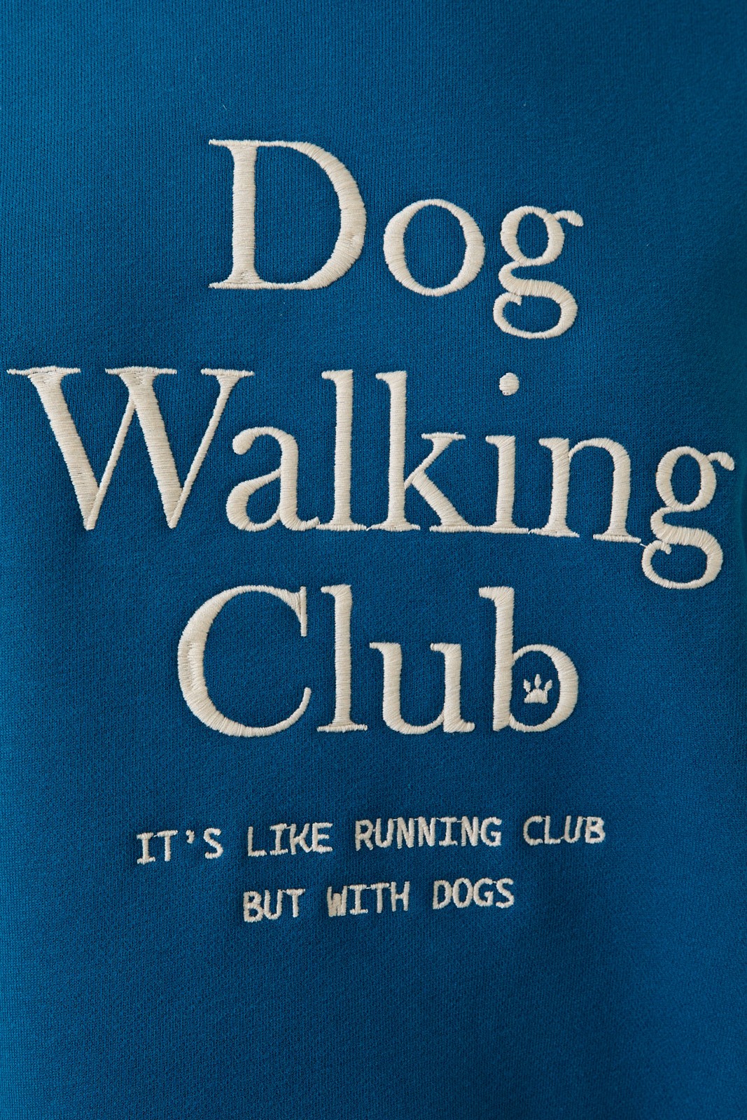 Dog Walking Club pullover!