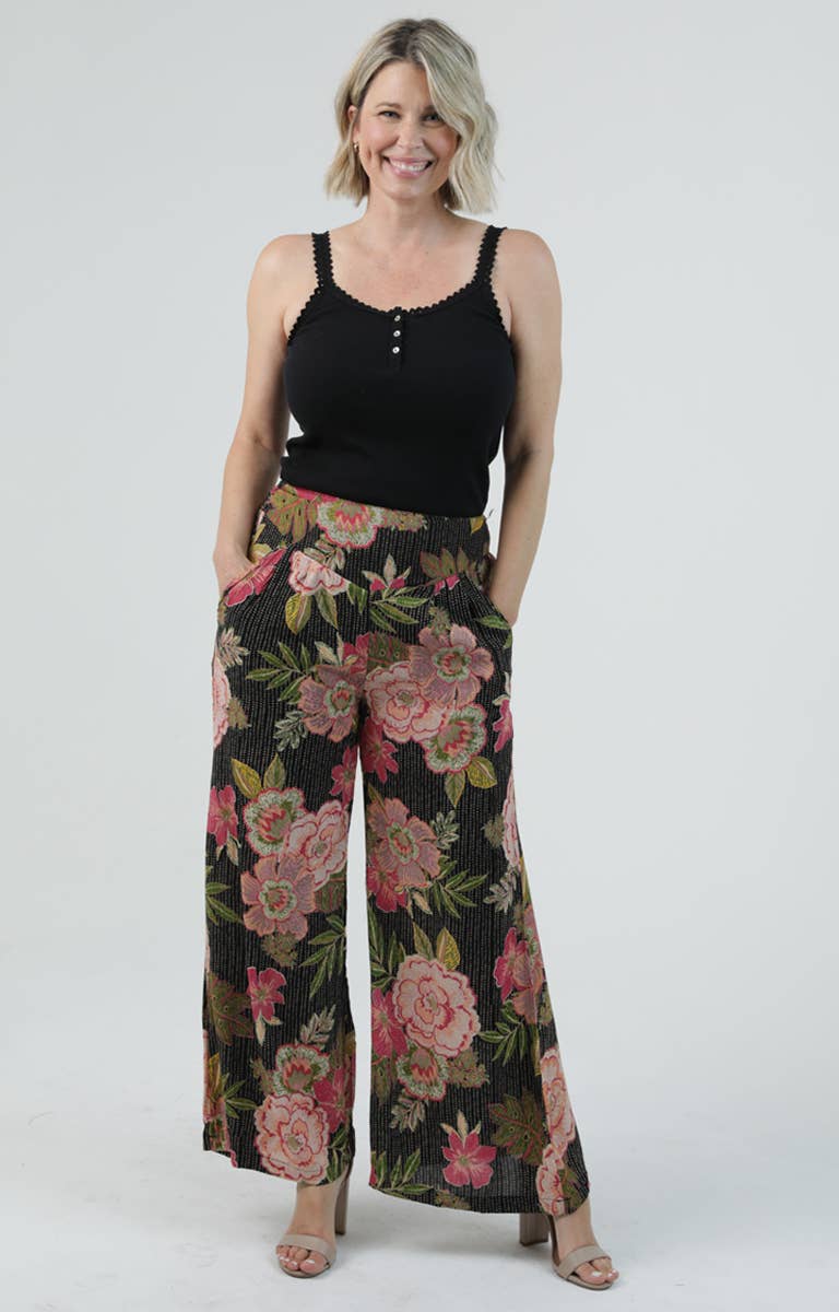 N5A93-AA26 PRINTED PANTS
